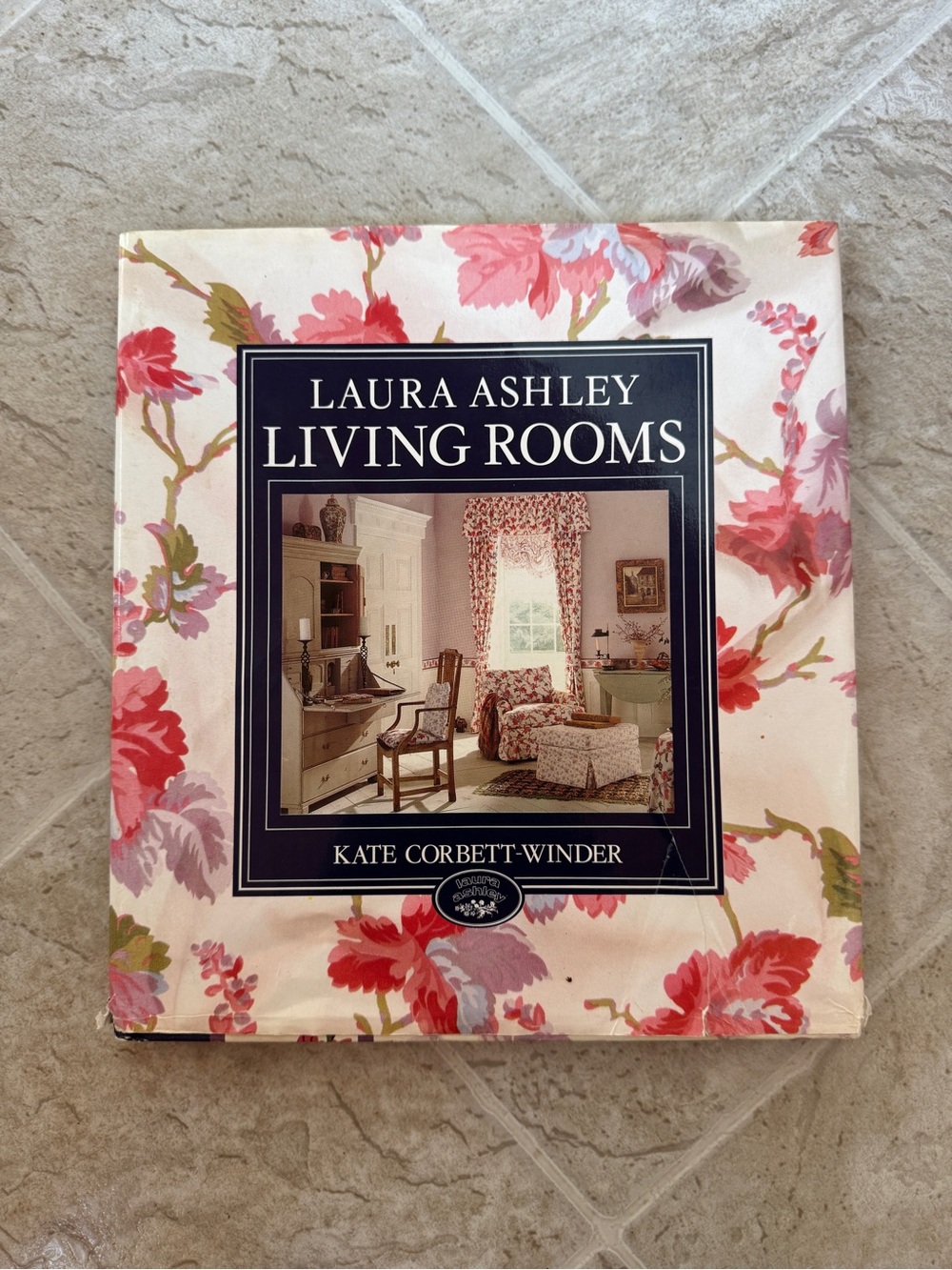 Vintage 1989 Laura Ashley Living Room Book